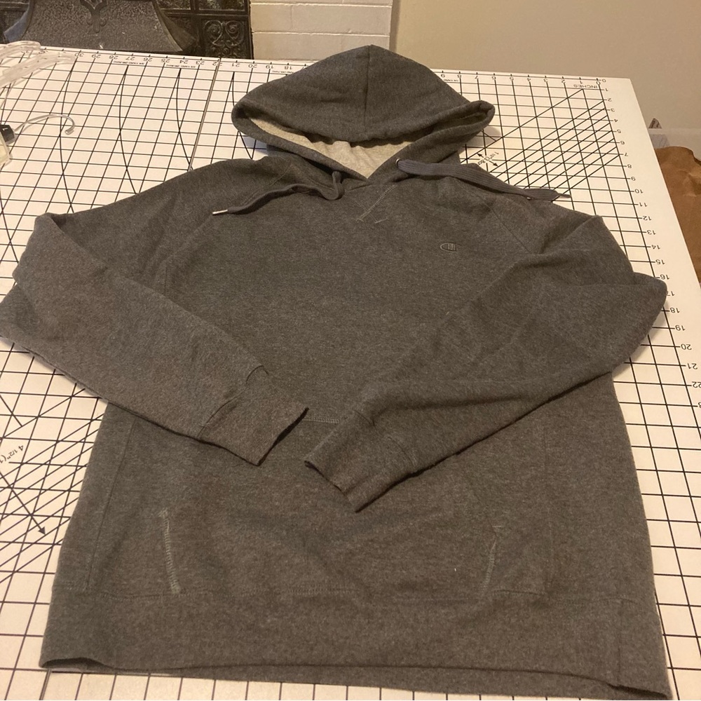 Grey Hoodie Sweatshirt